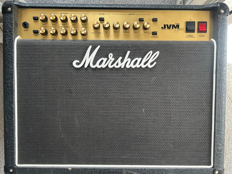 Marshall JVM215C 2-Channel 50-Watt 1x12" Guitar Combo 2008 - Present - Black image 1