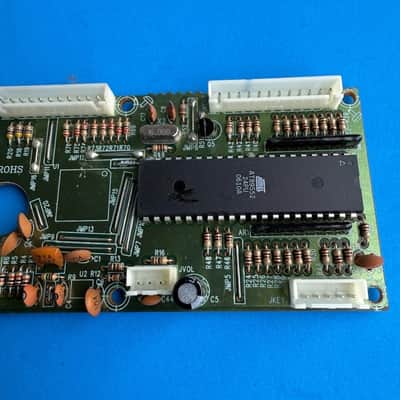 M-AUDIO O2 MIDI Controller Keyboard Part: Main Processor PCB Circuit Board image 4