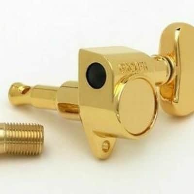 Grover 102-18G Rotomatic Tuners 3 +3 Gold Finish image 3