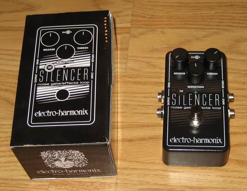 Electro-Harmonix Silencer Noise Gate, 4-cable method capable, Excellent Condition, in Original Box image 1