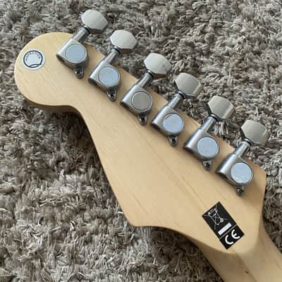 Custom Mini Electric Guitar, Basswood Body, Maple Neck image 8