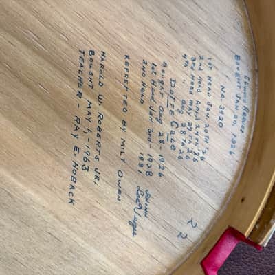 1926 Paramount Original 5 String Banjo Style B 1926 - Maple image 8