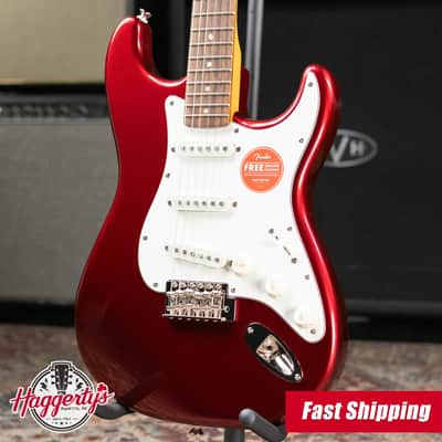 Squier Classic Vibe '60s Stratocaster Electric Guitar - Candy Apple Red image 1