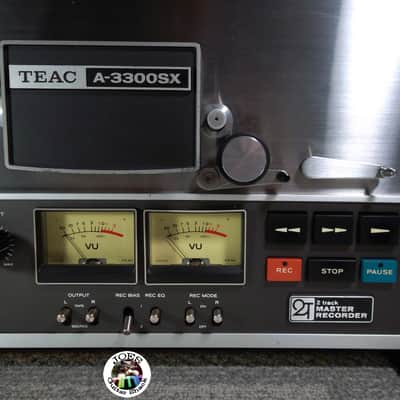 1978 TEAC A-3300SX-2T 2-Track 10 inch Mastering Reel To Reel Stereo Tape Recorder 7.5 to 15 iPS 1-Owner Low Hours, New Belts & Fully Serviced 02-09-2026 Beautiful Condition in Box! #907 image 5