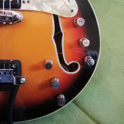 SOLO Gemini 60s Italian hollow body Crafted by Bartolini Cingolani image 14