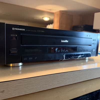 Vintage Pioneer CLD-3380 GREAT LaserDisc Player Vinyl Casing Near Mint Remote✅ image 4