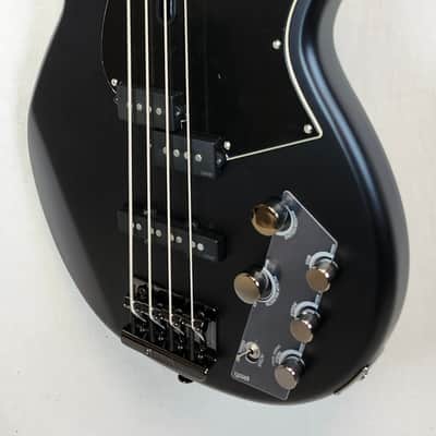 Yamaha BB734A Electric Bass Guitar,Translucent Matte Black, W/ Gig Bag image 2