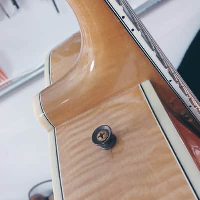 John D'Angelico  New Yorker 18" 1945 - Blonde Vintage Archtop Guitar image 16