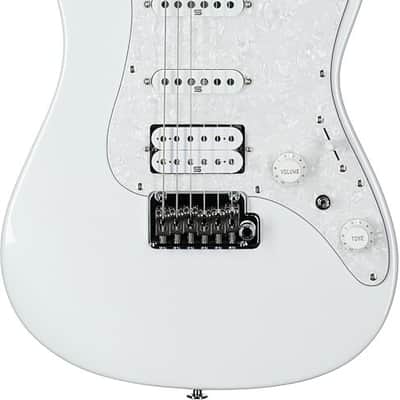 Ibanez AZ2204 PW Prestige Electric Guitar. Pearl White with Case image 1