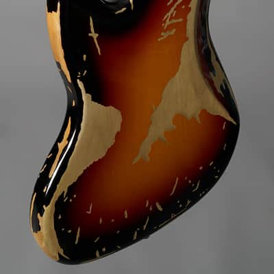 Fender Custom Shop Jaco Pastorius Tribute Jazz Bass Relic 2017 - 3-Color Sunburst image 4