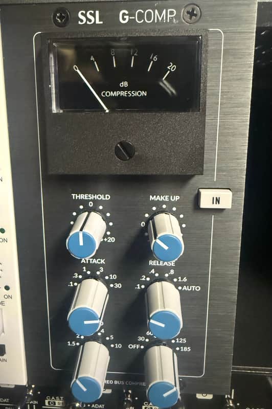 Solid State Logic G-Comp 500-Series Compressor Module  - Present - Black image 1