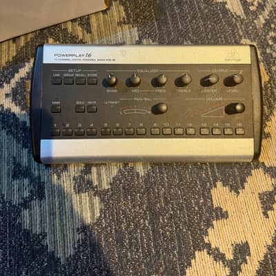Behringer Powerplay P16-M 16-Channel Digital Personal Mixer 2011 - Present - Standard image 2