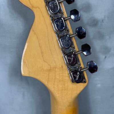 Fender Stratocaster Hardtail with 3-Bolt Neck, Maple Fretboard 1971 - 1977 - Black image 7