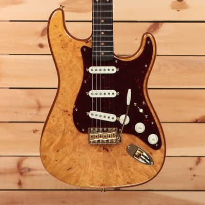 Fender Custom Shop Artisan Maple Burl Stratocaster NOS - Aged Natural-CZ579107 image 2