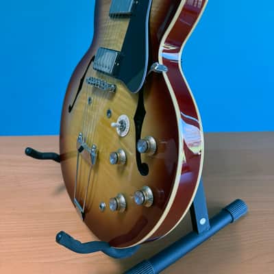 Epiphone ES-335 2022 - Figured Raspberry Tea Burst image 11