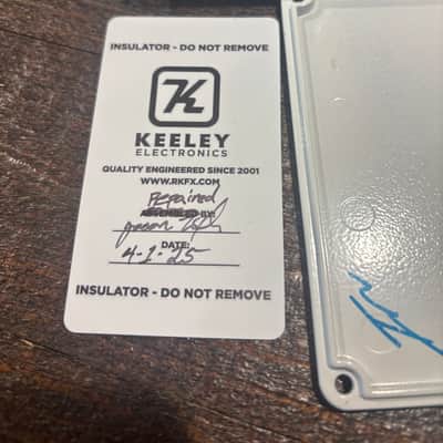 Keeley Katana Clean Boost V1 2006 - 2014 - White image 7
