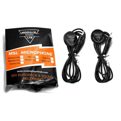 Contact Microphone,  Piezo Mic 3,5mm 1/8 inch,  Mono Jack Piezo Transducer, Guitar Cigar Box Pickup image 2