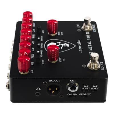 Amptweaker Tight Metal Pro llš¢BACK IN STOCK! +Gate, Balanced DI, Cab Sim, Headphone Output + 3 Loops image 3