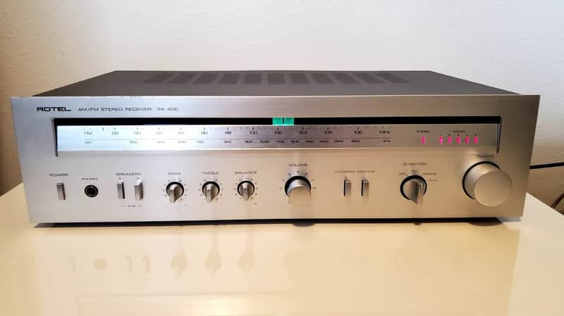 Stereo HiFi receiver ROTEL RX-400 from the 80's | Reverb