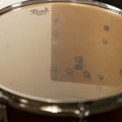 1980s Pearl 12x14 "Extender" Rosewood Lacquer Tom image 9