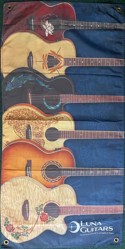 Luna Dealer Banner for Luna Guitars image 1