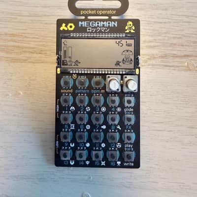 Teenage Engineering PO-128 Pocket Operator Mega Man 2020 - Present Black image 1