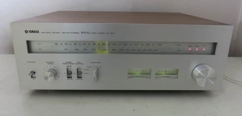 YAMAHA TUNER CT-1010 STEREO FULLY RECAPPED PRO SERVICED + LED's A+ image 1