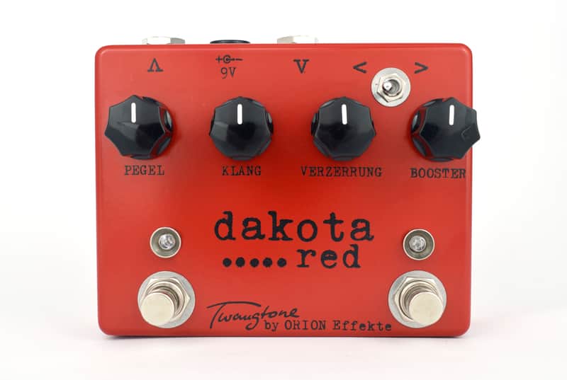 Orion Effekte Twangtone Dakota Red II * overdrive and booster * Tweedsound image 1