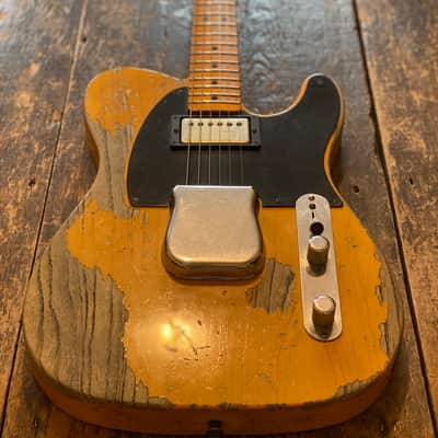 Fender Custom Shop Telecaster 1951 Heavy Relic Butterscotch with OHSC & Docs 2020 image 6