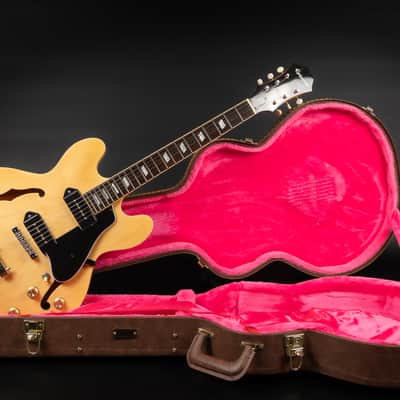 2016 Epiphone Casino Reissue mit Rosewood Griffbrett - Natural | ES-330 Style Seymour Duncan P-90 Pickups 2,88kg | Gator Case Bild 2