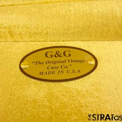 USA Fender CUSTOM SHOP Strat Tele Tweed G&G HARDSHELL CASE, 58 C/R Strat TCP image 3
