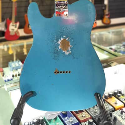 Fender Custom Shop '61 Reissue Telecaster Heavy Relic Taos Turquoise image 10