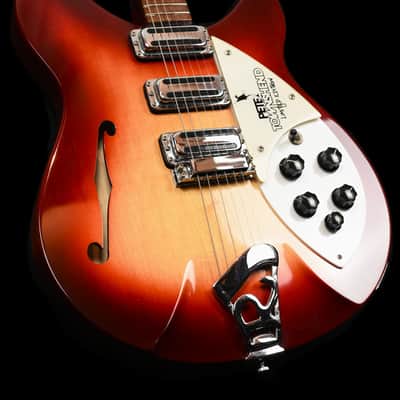 Rickenbacker Pete Townshend Signature 1998PT (Number 53 of 250) from 1987 in Fireglo with original Hardcase image 3