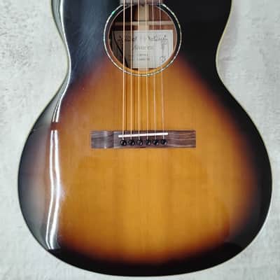 Alvarez Delta00 E TSB Tobacco Sunburst Parlor Acoustic Electric Guitar + HS case image 7