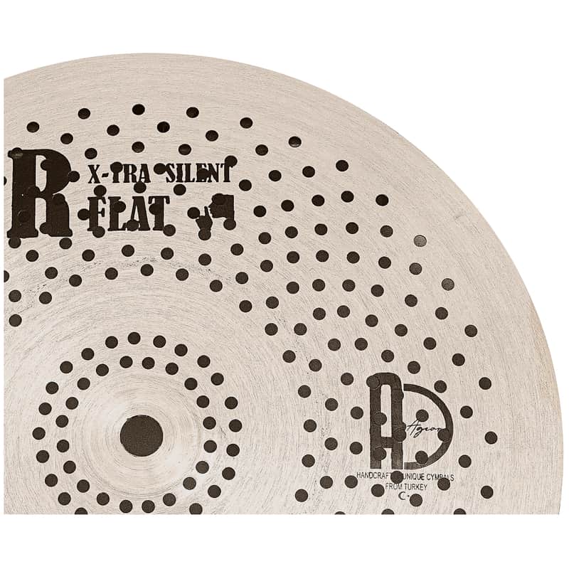 Agean Cymbals 10" Flat R X-tra Silent Low Noise(Low Volume) Splash image 1