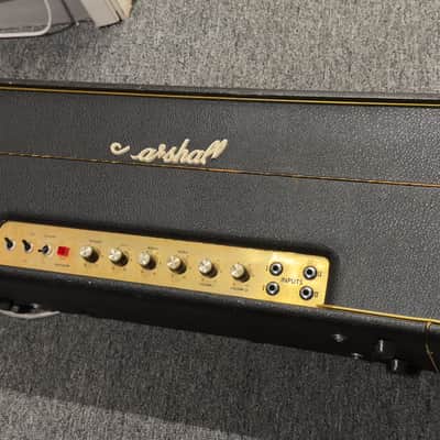 Mid 1970's Marshall Model 1987 50W Lead – Original Mustard Caps, Drake Iron image 3
