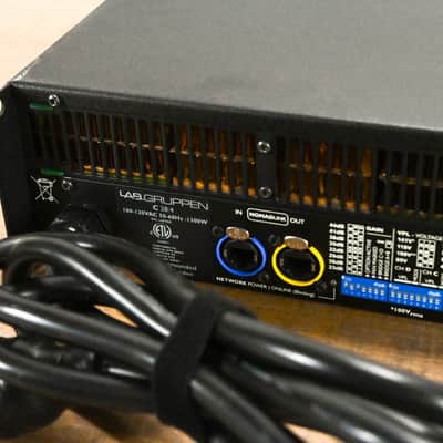Lab Gruppen C 28:4 2800W 4-Channel Power Amplifier CG012Z6 image 9