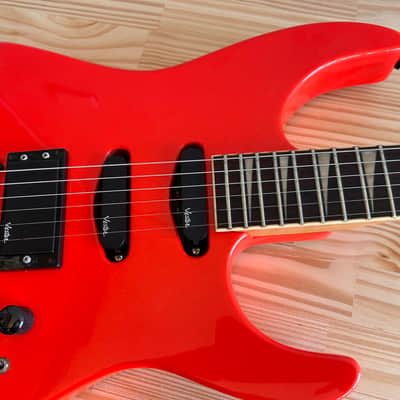 Vester Stage Series Bolt on Jackson Soloist Charvel MOD4 clone 1980s - Red in Very Good Condition image 5