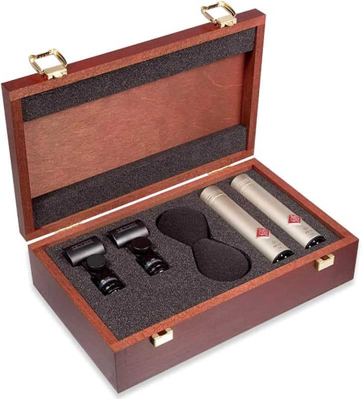 Neumann KM 184 Stereo Set Small-diaphragm Cardioid Microphone Pair - Nickel image 1