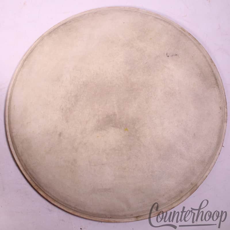 *Ludwig 17"Calf Skin Parade Drum Head Batter/Resonant Vintage 40s Marching Tenor image 1