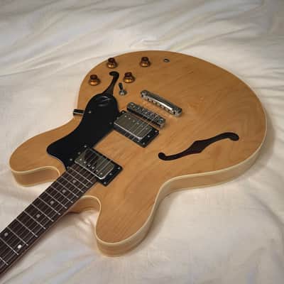 Vintage 1990 Epiphone Dot (Gibson 335) - Made in Korea (MIK) - Natural - Free Pro Setup image 6