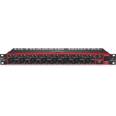 Behringer Ultragain Digital ADA8200 Audiophile 8 In/8 Out ADAT Audio Interface with MIDAS Mic Preamplifiers image 6