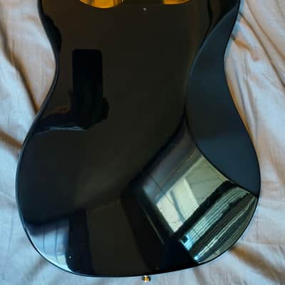 Epiphone Embassy Bass Graphite Black – Upgraded Gotoh Tuners + Hipshot D-Tuner image 8