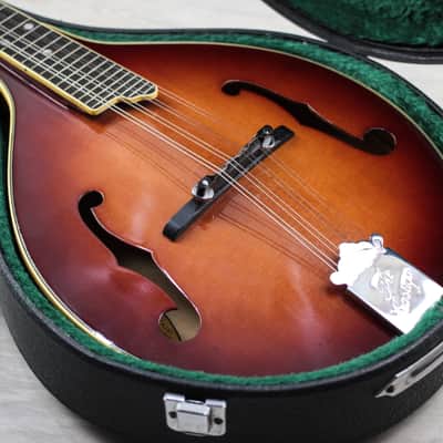 The Kasuga M-30 Custom 1970s Sunburst Mandolin image 7
