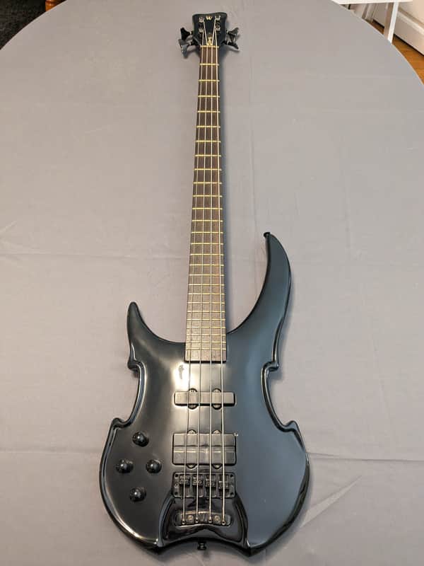 2005 Warwick Vampyre SN 4 - Black High Polish - Lefty image 1