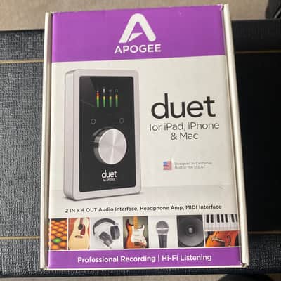 Apogee Duet for Mac / iOS USB Audio Interface 2013 - 2021 - Black image 8