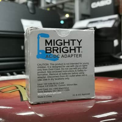 Mighty Bright Clip-On Reader's Light AC/DC Adaptor - Black image 4