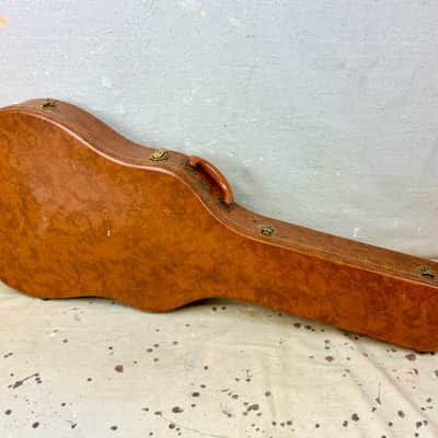 1958-1959 Gibson Logo Brown-Pink Guitar Case ES-335, 345, 355 Vintage 1950's image 3