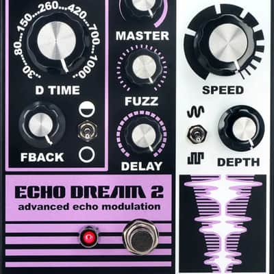 Death By Audio Echo Dream 2 Modulating Echo Effects Pedal image 1