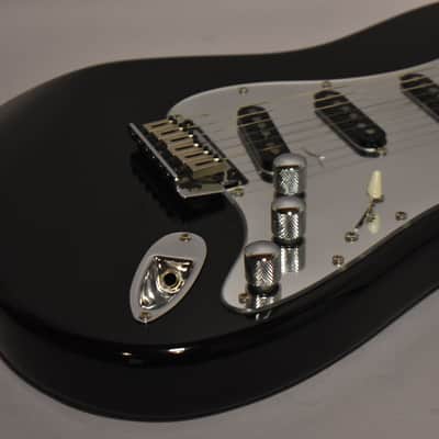 2004 Squier Stratocaster Special Edition SSS Black Finish image 7